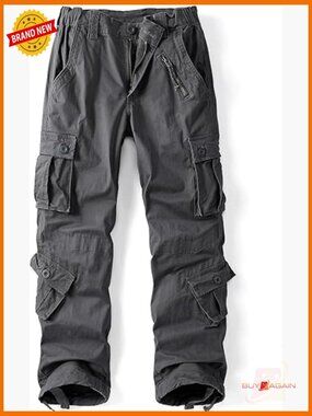 Camo Cargo Pants for Women Casual Work Hiking with 9 Pockets